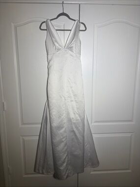 vera wang high neck halter wedding dress | Dresses | Nwtvera Wang Asymmetrical Mikado Fitnflare Dresses & Rompers
